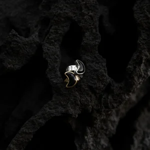 Onyx Moon Sigil Ring